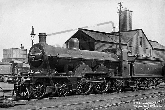 GNR 271 1900s Kings Cross shed