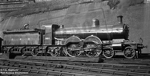 GNR 985 1922c Nottingham Victoria
