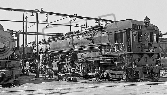 SPRR 4121 1940s Taylor Shops  Los Angeles