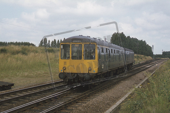 DMU E56185 1978-08-01 Haughley Junction