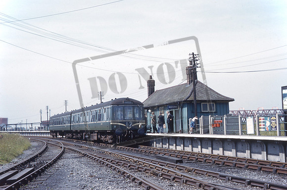 DMU E50014 1960s Immingham Dock