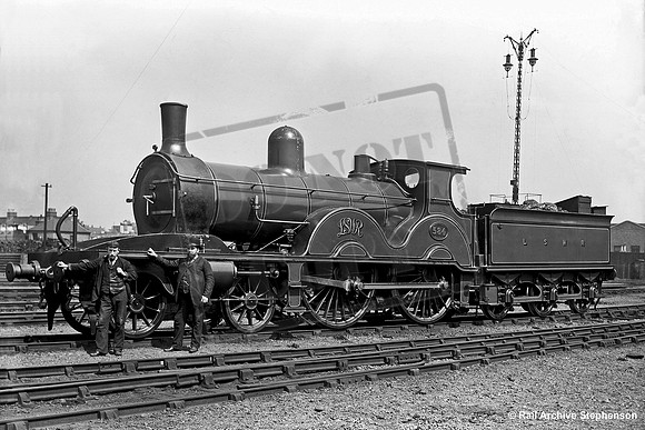 LSWR 586 1900c Nine Elms