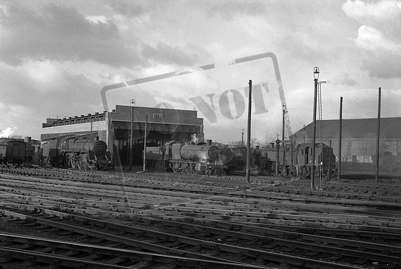 2818 1960 Chester GWR shed