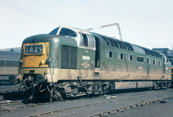 D9020 1963-09-08 Gateshead shed