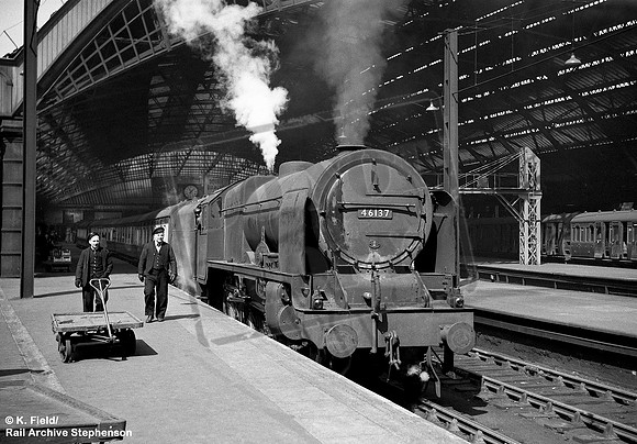 46137 1950s Liverpool Lime Street