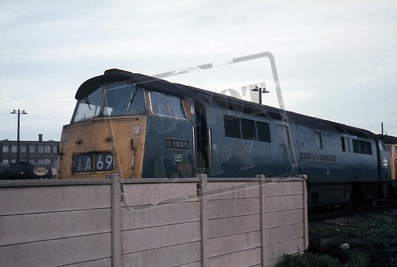 D1000 1969-11-02 Old Oak Common