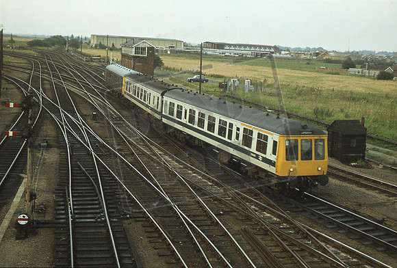 DMU E56005 1978-09-02 Whitemoor Junction