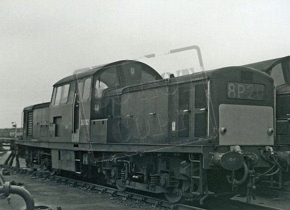 D8602 1967-04-09 Tyne Yard Shed