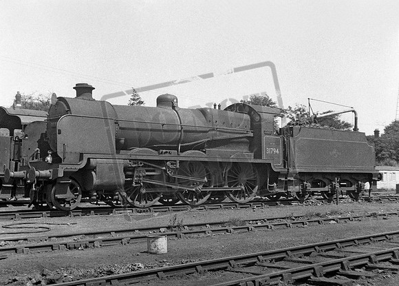 31794 1961c Bournemouth shed