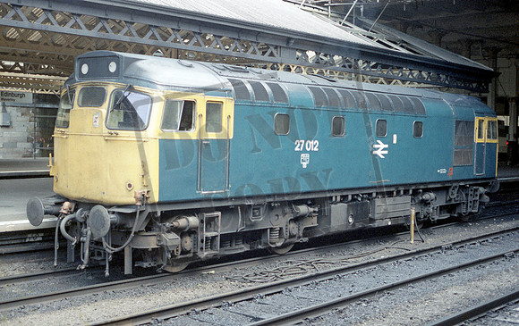 27012 1984 Edinburgh Waverley