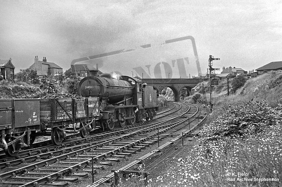 64922 1950s Leeds Neville Hill Junction