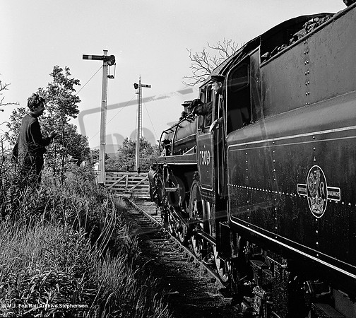 75019 1960s Rylstone , Grassington Branch