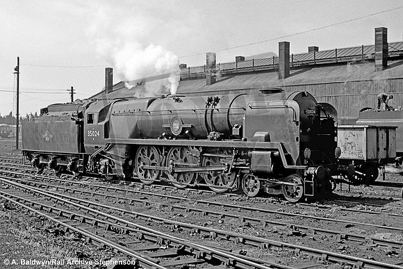 35024 1959-05-18 Weymouth shed