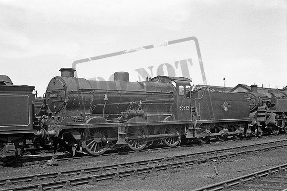 30532 1950s Eastleigh shed