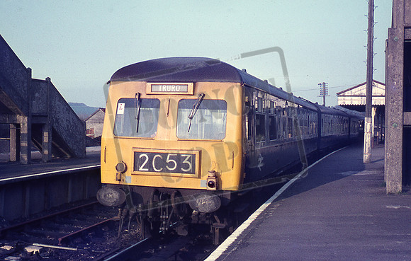 DMU Class 120 1970s Bere Alston