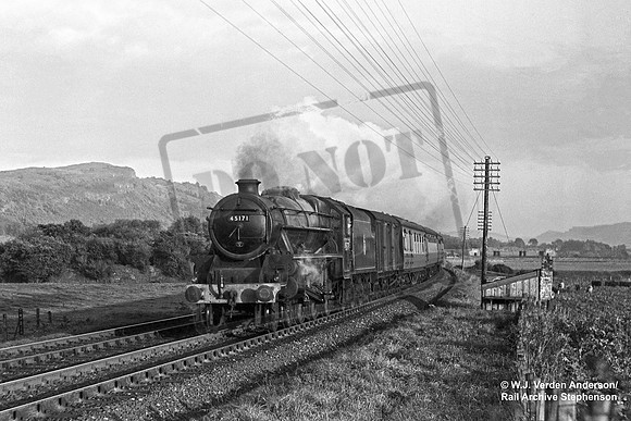 45171 1950s near Hilton Junction