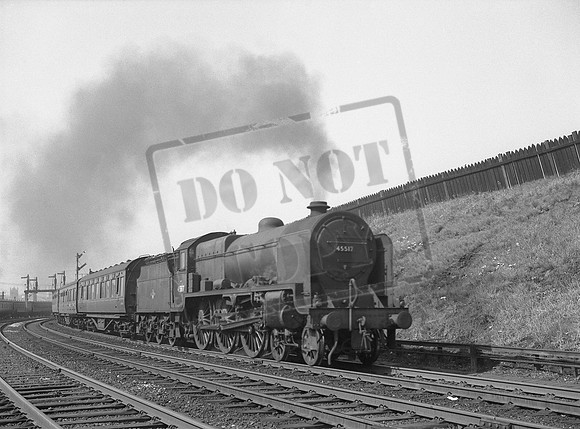 45517 1960s Manchester Red Bank Sidings