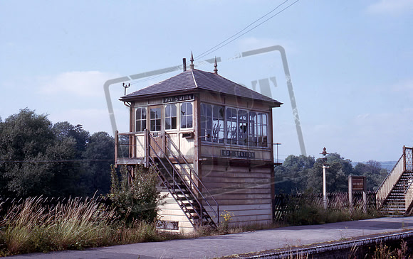Signal box Hay on Wye 1964-08