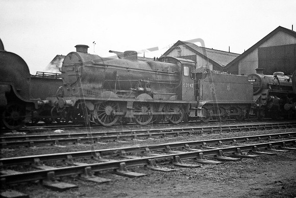 30542 1950s Eastleigh shed