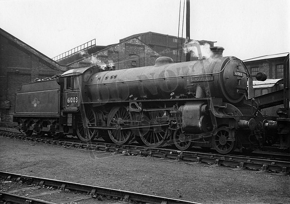 61003 1960s Nottingham LMR Shed