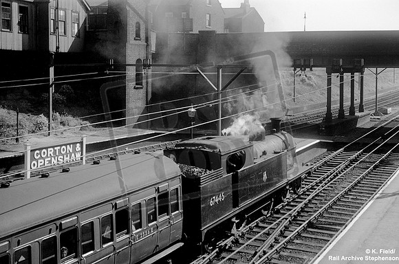 67445 1950s Gorton and Openshaw station
