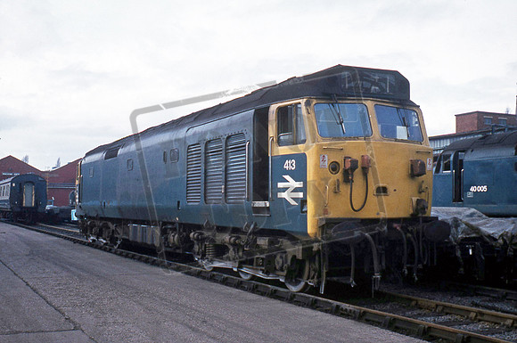 413 1973 Crewe Works