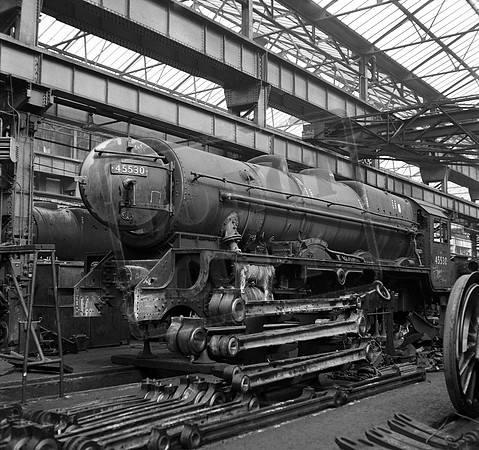 45530 1960s Crewe Works-ROneg