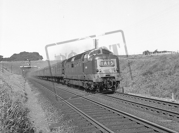 D9005 1960s Stoke Tunnel