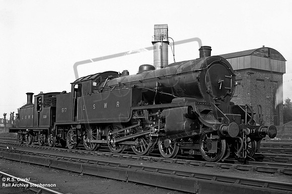 LSWR 517 1922c Strawberry Hill