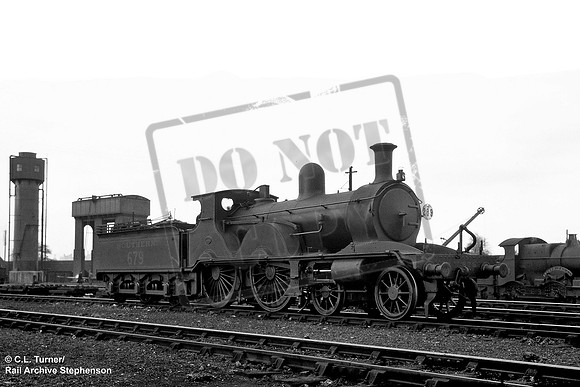 LSWR 679 1930c Reading shed