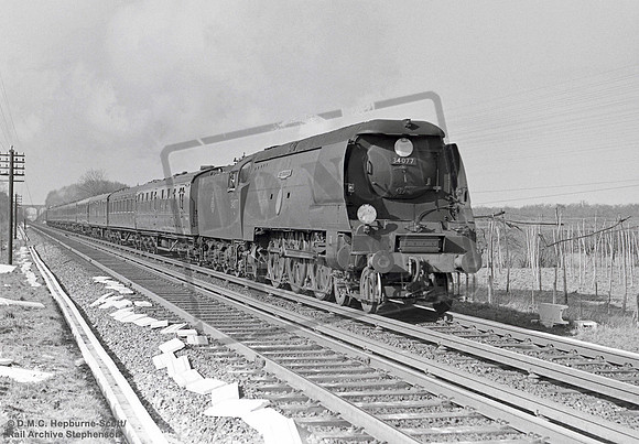 34077 1960-02-26 Tudeley, Kent