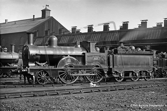 LNWR 867 1900s Coleham