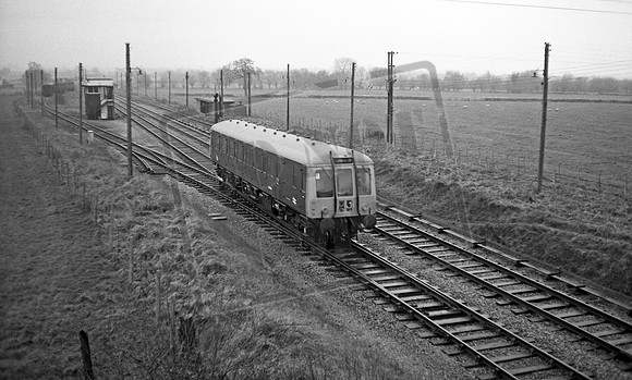 DMU W55xxx 1967-11 Honeybourne West Loop Junction