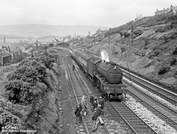 61966 1950s Longwood and Milnsbridge