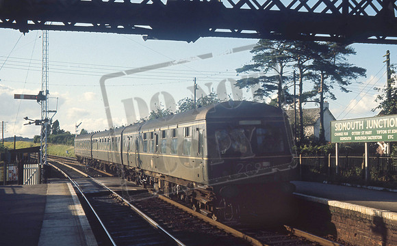 DMU W51577 1965 Sidmouth Junction