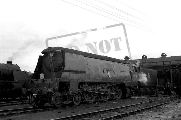 34031 1950s Exmouth Junction