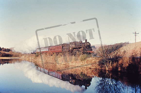 77015 1960s passing Glenbuck Loch