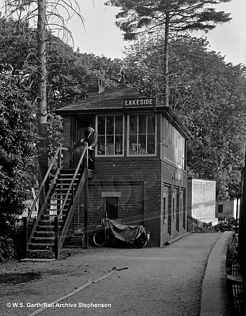 Signalbox 1953-06-14 Windermere Lakeside