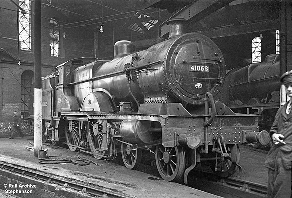 41068 1950s Nottingham shed
