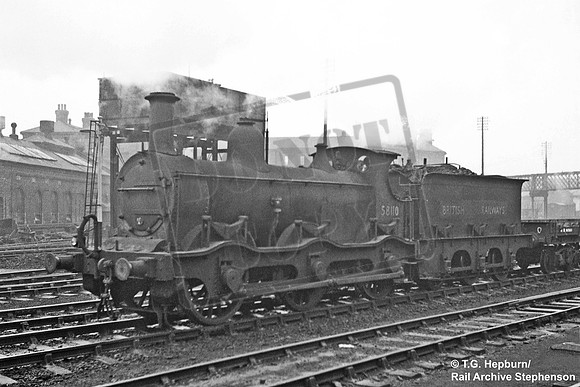 58110 1950c Derby station