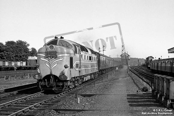 Deltic 1957-05-27 Watford junction