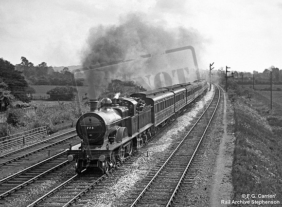 773 1920s Peckwash Mill sidings near Duffield