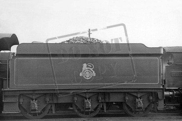 GWR Tender 1950s