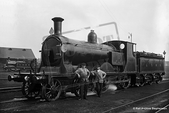 LSWR 157 1908-10-14 Nine Elms