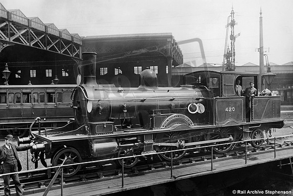 LSWR 420 1890c Waterloo