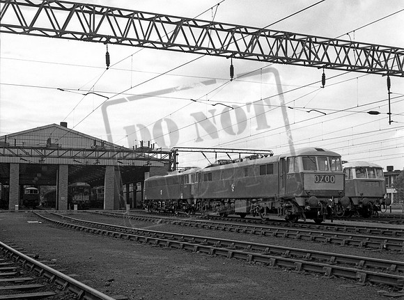 E3164 1965-09 Crewe Electric Depot