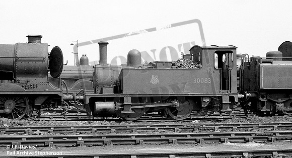 30083 1956-06-03 Eastleigh shed