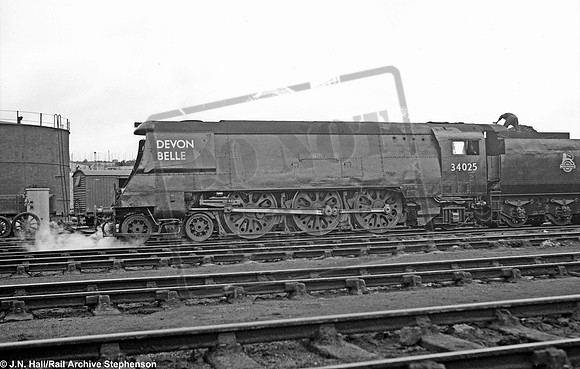 34025 1950c where -Surely Exmouth Junction shed?