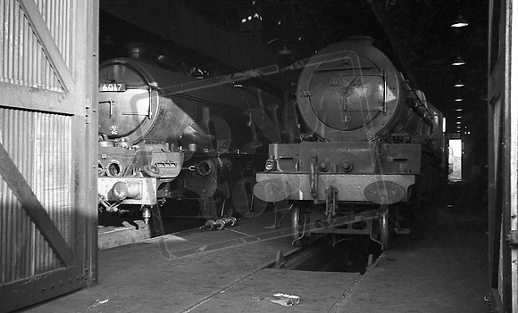 46210 1956-02 Laira Long Shed with 6017