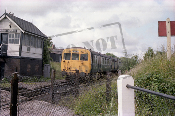 EMU 1970s Fazakerley Station Signal Box
